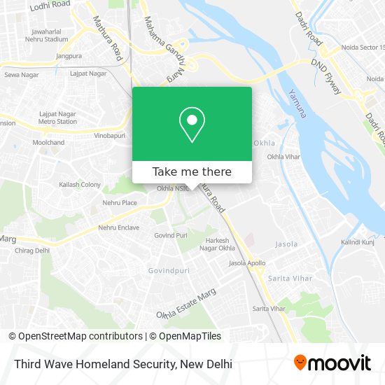 Third Wave Homeland Security map