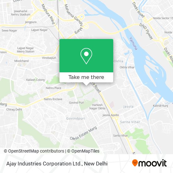 Ajay Industries Corporation Ltd. map