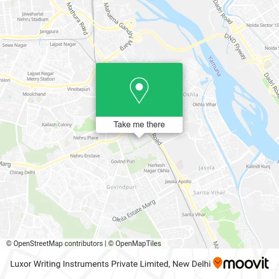 Luxor Writing Instruments Private Limited map