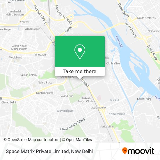 Space Matrix Private Limited map