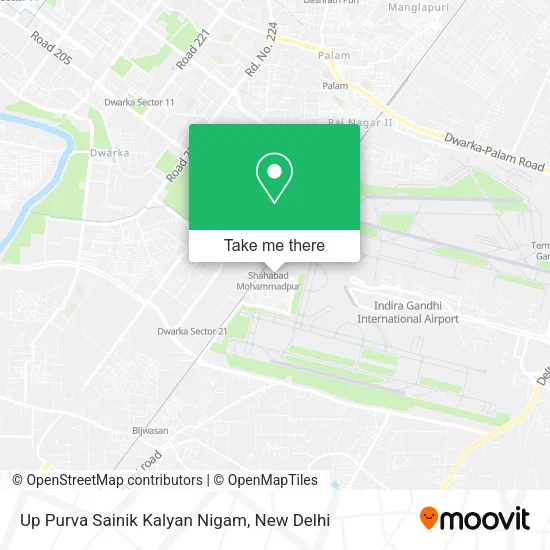 Up Purva Sainik Kalyan Nigam map