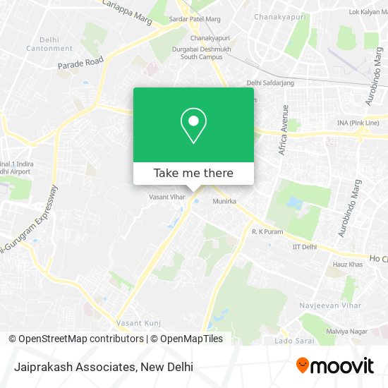 Jaiprakash Associates map