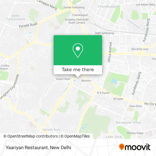 Yaariyan Restaurant map