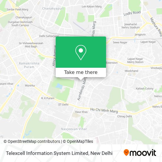 Telexcell Information System Limited map