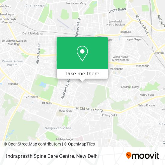 Indraprasth Spine Care Centre map
