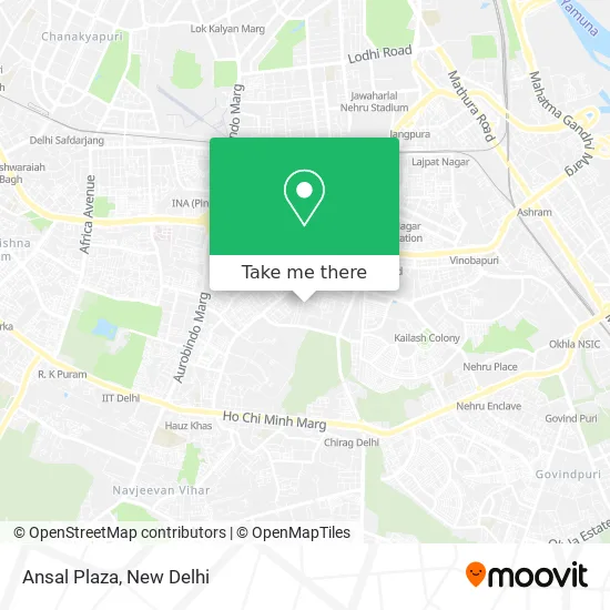 Ansal Plaza map