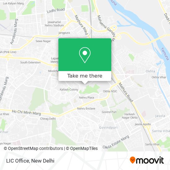 LIC Office map