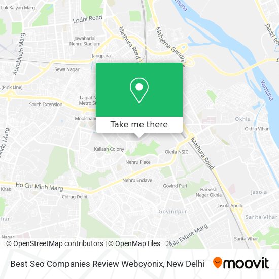 Best Seo Companies Review Webcyonix map