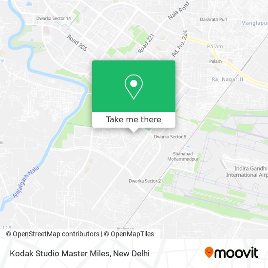 Kodak Studio Master Miles map