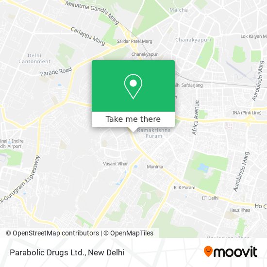 Parabolic Drugs Ltd. map