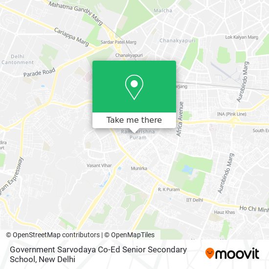 Government Sarvodaya Co-Ed Senior Secondary School map