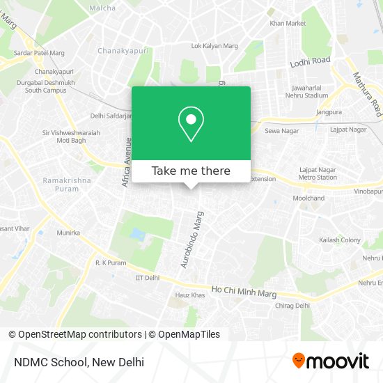 NDMC School map