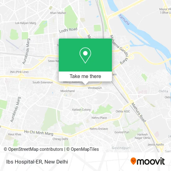 Ibs Hospital-ER map