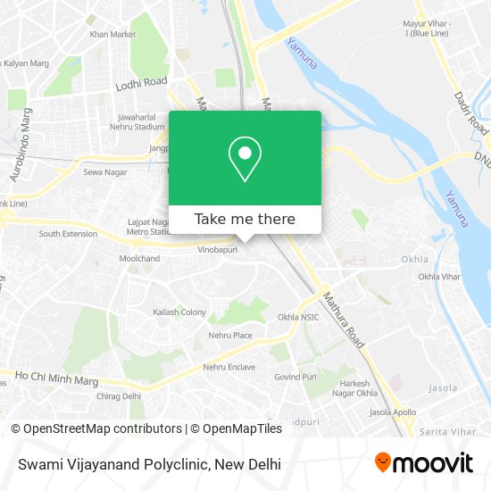 Swami Vijayanand Polyclinic map