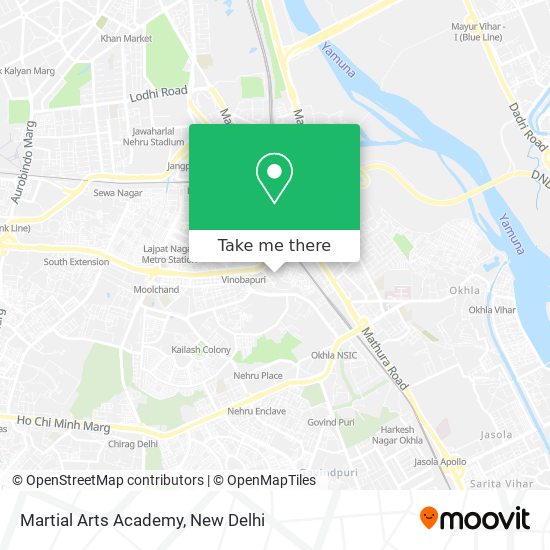 martial arts academy in delhi