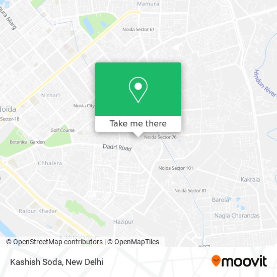 Kashish Soda map