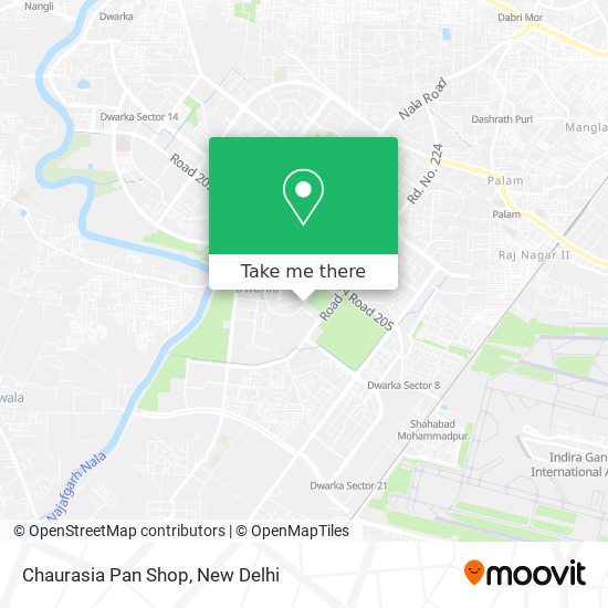 Chaurasia Pan Shop map