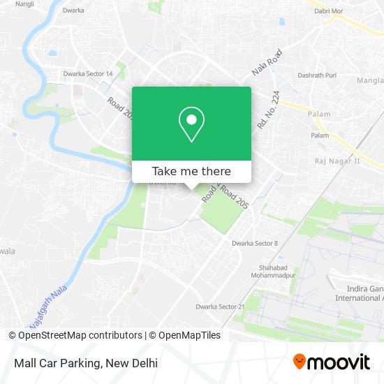 Mall Car Parking map