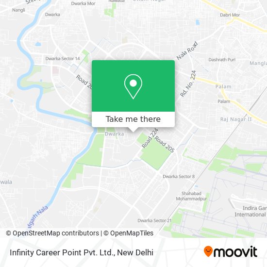 Infinity Career Point Pvt. Ltd. map
