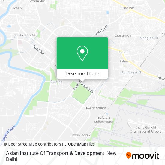 Asian Institute Of Transport & Development map