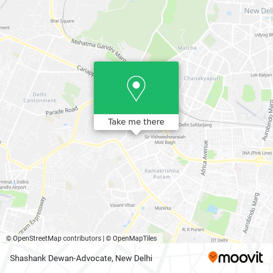 Shashank Dewan-Advocate map