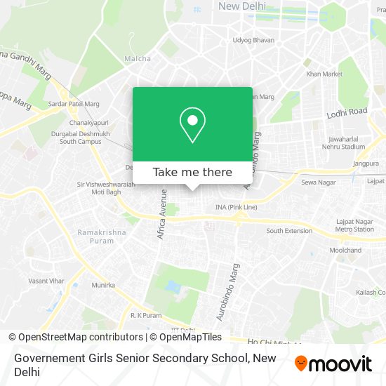 Governement Girls Senior Secondary School map