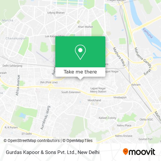 Gurdas Kapoor & Sons Pvt. Ltd. map