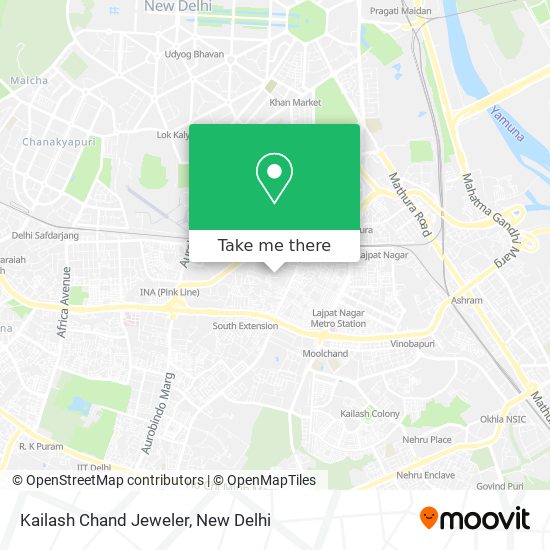 Kailash Chand Jeweler map