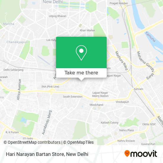 Hari Narayan Bartan Store map