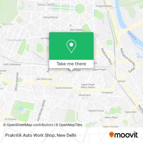 Prakritik Auto Work Shop map