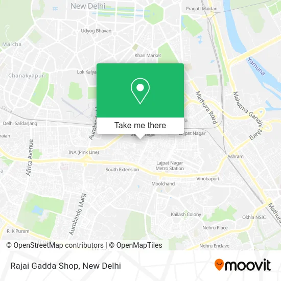 Rajai Gadda Shop map