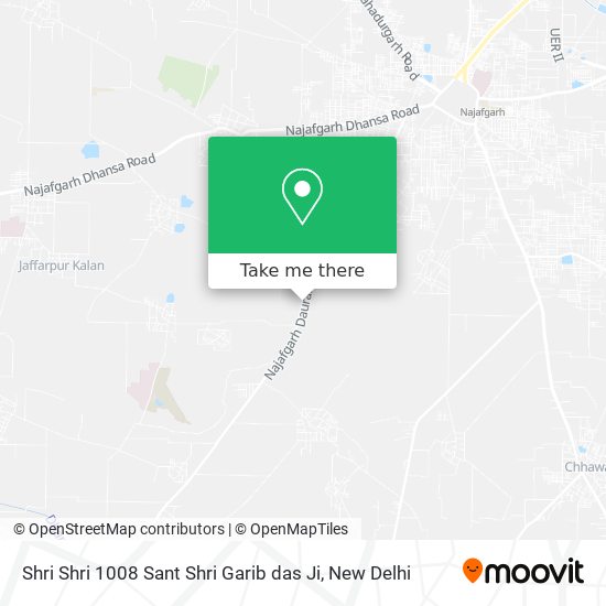 Shri Shri 1008 Sant Shri Garib das Ji map