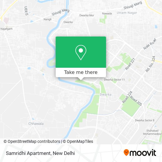 Samridhi Apartment map