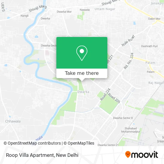 Roop Villa Apartment map
