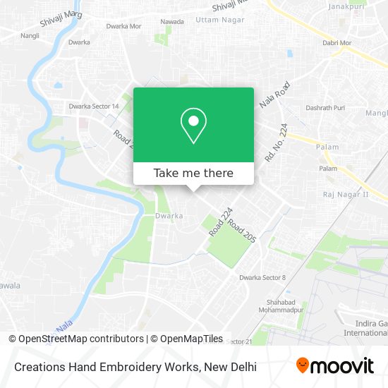 Creations Hand Embroidery Works map