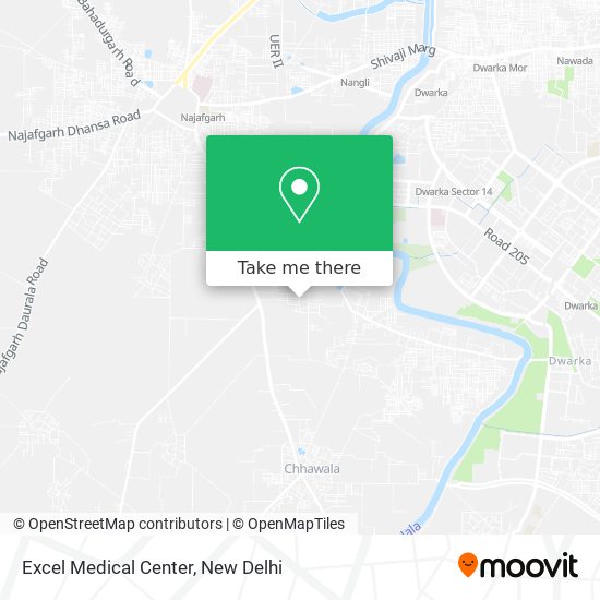 Excel Medical Center map
