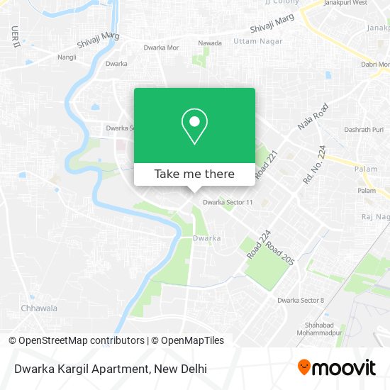 Dwarka Kargil Apartment map