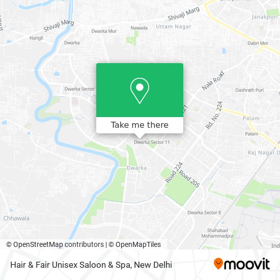 Hair & Fair Unisex Saloon & Spa map