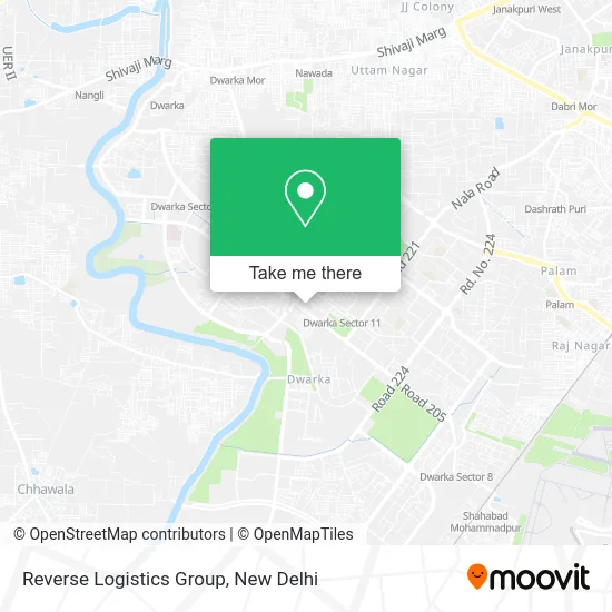 Reverse Logistics Group map