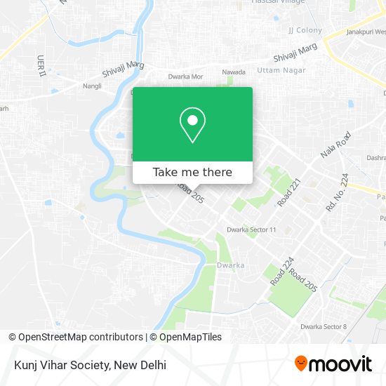 Kunj Vihar Society map