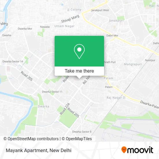 Mayank Apartment map