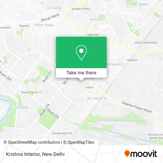 Krishna Interior map