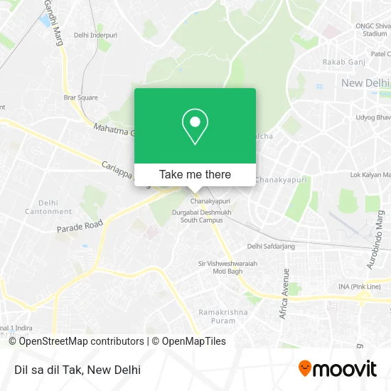Dil sa dil Tak map