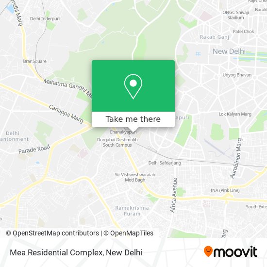 Mea Residential Complex map