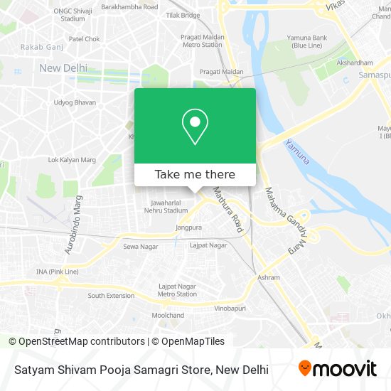 Satyam Shivam Pooja Samagri Store map