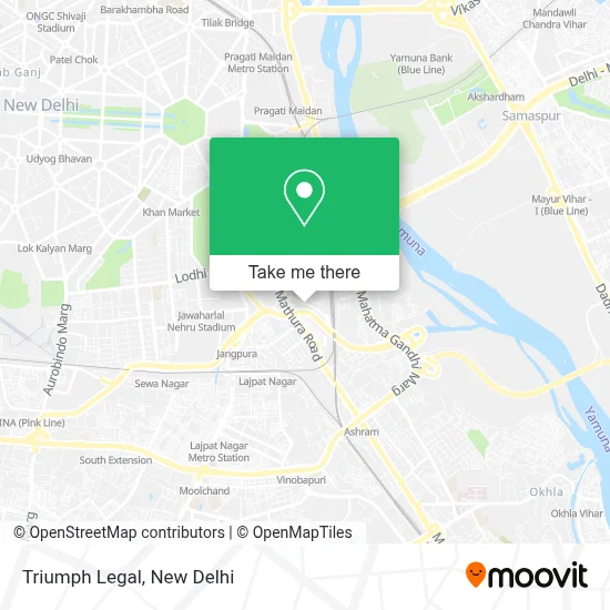 Triumph Legal map