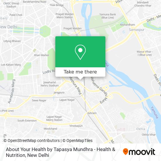 About Your Health by Tapasya Mundhra - Health & Nutrition map