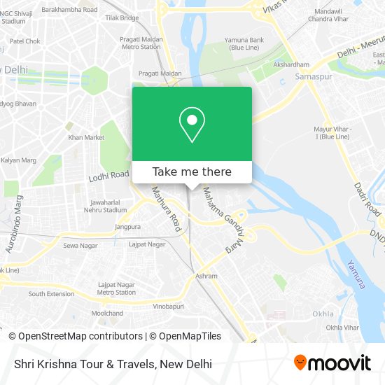 Shri Krishna Tour & Travels map