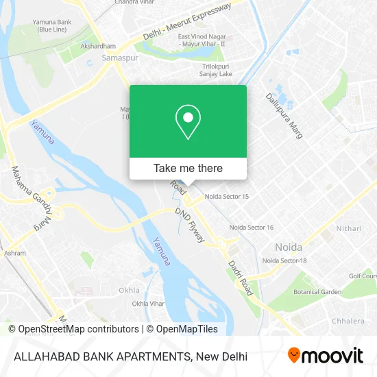 ALLAHABAD BANK APARTMENTS map