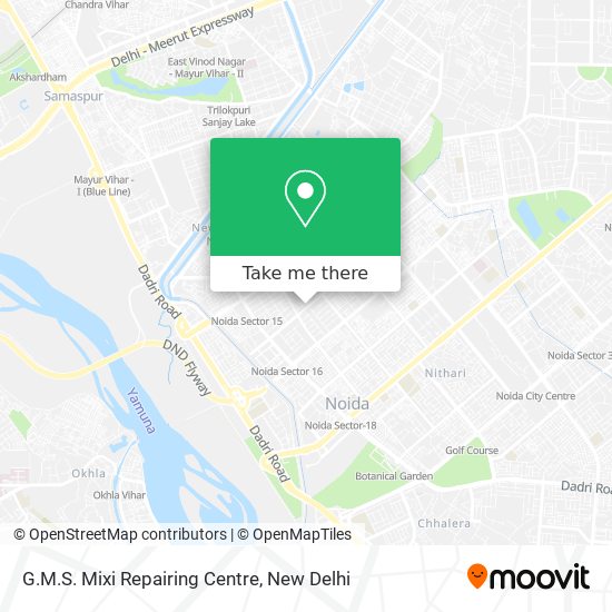 G.M.S. Mixi Repairing Centre map